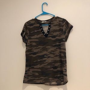 Camo Top